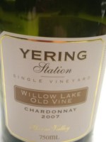 Yering Station Willow Lake Single Vineyard Old Vine Chardonnay