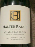 Halter Ranch Chaparral Blend