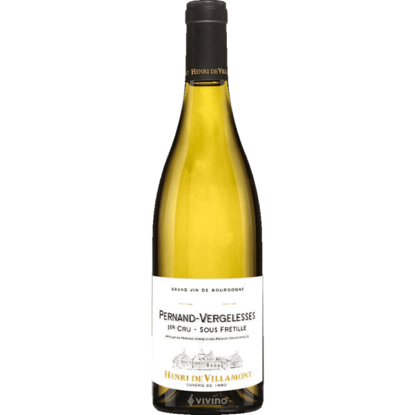 【未開封】1984 Henri de Villamont 白750ml F◇ Henri de Villamont Pernand-Vergelesses 1er Cru 'Sous Frétille