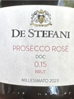 De Stefani Prosecco Rosé Millesimato Brut