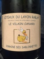 Domaine des Sablonnettes Le Vilain Canard Coteaux du Layon 'Rablay'