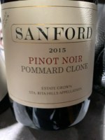 Sanford Pommard Clone Pinot Noir