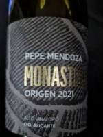 Pepe Mendoza Casa Agrícola Monastrell Origen