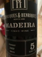 Henriques & Henriques 5 Years Old Fine Sercial Dry Madeira