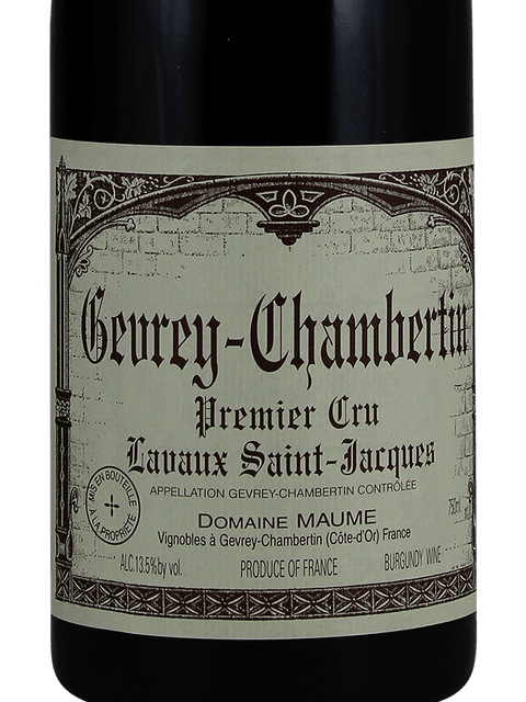 Domaine Maume Gevrey-Chambertin Premier Cru 'Lavaux Saint-Jacques