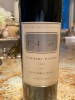 Summers Premiere Napa Valley Lot No 19 Red
