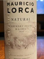 Mauricio Lorca Natural Cabernet Franc - Malbec