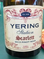 Yering Station Scarlett Pinot Noir