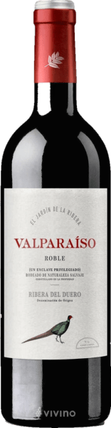Vinho Bodegas Valparaíso Tinto Seco Espanha Roble Tempranillo 2023 750ml