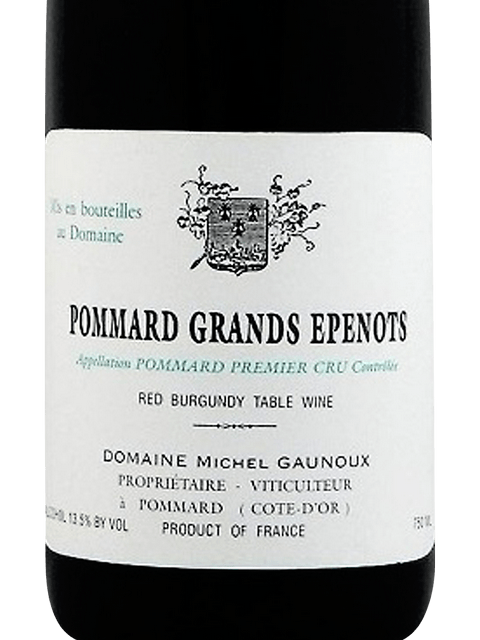 Domaine Michel Gaunoux Pommard Grands Epenots Premier Cru | Vivino