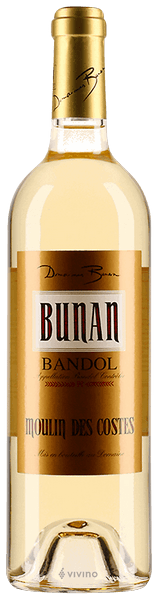 Domaines Bunan Moulin des Costes Bandol Blanc