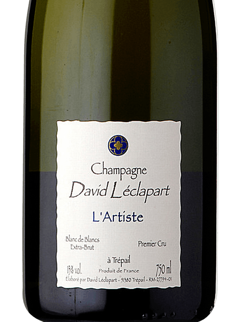 David Léclapart l'Artiste Blanc de Blancs Extra Brut Champagne