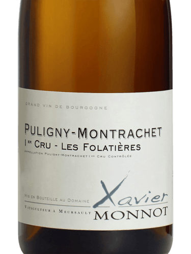 Xavier Monnot Puligny-Montrachet 1er Cru 'Les Folatières' | Vivino