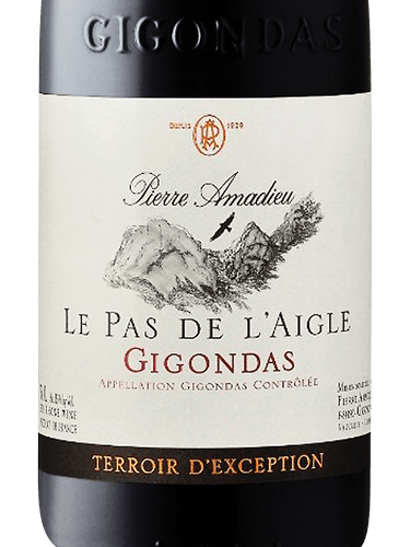 Pierre Amadieu Le Pas de L'Aigle Terroir d'Exception Gigondas