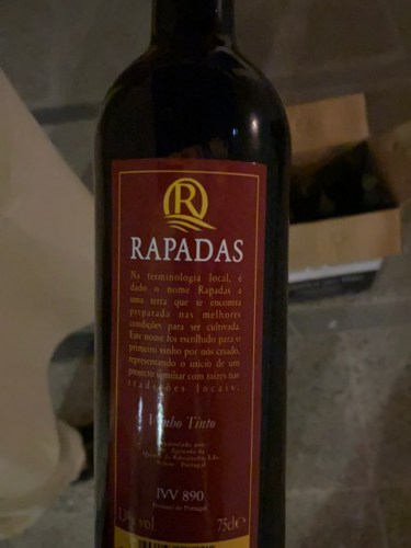 Ribeirinha Rapadas Tinto | Vivino English
