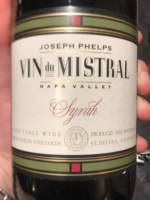 Joseph Phelps Vineyards Vin du Mistral Syrah