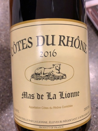 Mas de la Lionne Côtes-du-Rhône Rouge | Vivino Australia