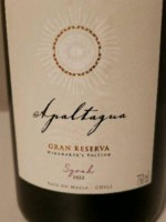 Apaltagua Winemaker's Edition Gran Reserva Syrah