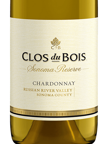 2020 Clos Du Bois Sonoma Reserve Chardonnay Vivino