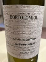 Bortolomiol Il Canto Antico Valdobbiadene Prosecco Tranquillo