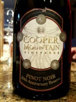 Cooper Mountain 20th Anniversary Reserve Pinot Noir