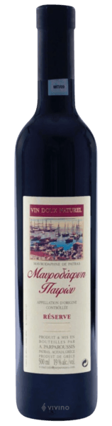 K2975【古酒】マブロダフネ・オブ・パトラス Parparoussis Mavrodaphne of Patras Reserve Vin Doux Naturel