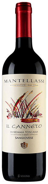Mantellassi Il Canneto Maremma Toscana Sangiovese Vivino