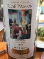Domaine Mathes Rosé Passion Pinot Noir