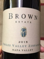 Brown Estate Zinfandel Chiles Valley