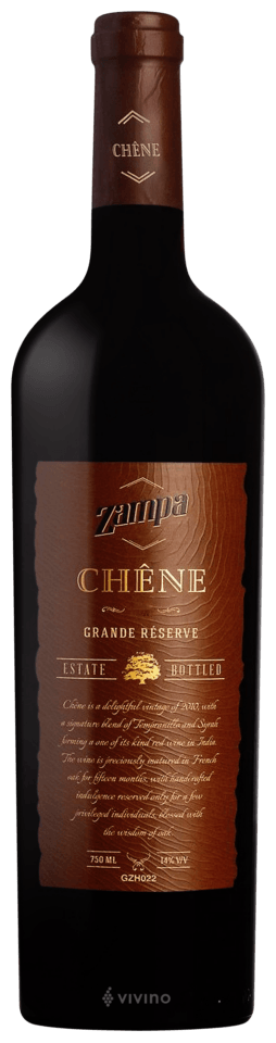 Grover Red Wine Grover Zampa Chêne Grande Réserve Vivino US