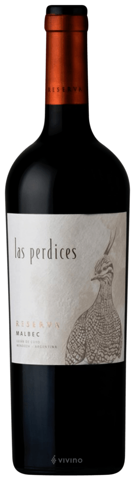 LAS PERDICES RESERVA MALBEC 12x375 - imagen 4