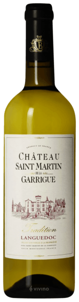 Château Saint Martin de la Garrigue Tradition Languedoc Blanc