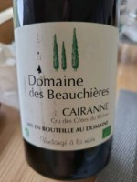 Camille Cayran Domaine des Beauchieres Cairanne Rouge