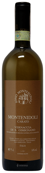 Sono Montenidoli Carato Vernaccia di San Gimignano