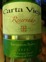 Carta Vieja Sauvignon Blanc Reservado