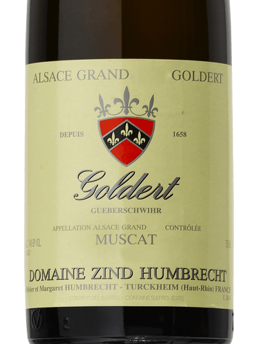 Domaine Zind Humbrecht Muscat Alsace Grand Cru Goldert | Vivino
