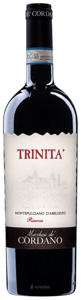Marchesi de' Cordano Trinita´ Montepulciano d'Abruzzo Riserva