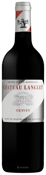 Vinho Kressman Tinto Seco França Chateau Langlet Graves Cabernet Sauvignon, Merlot 2021 750ml