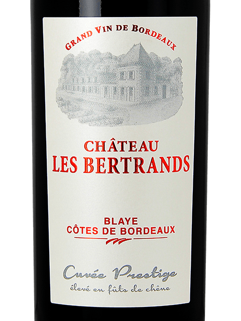 18 Chateau Les Bertrands Cuvee Prestige Blaye Cotes De Bordeaux Rouge Vivino