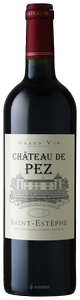 Château de Pez Saint-Estèphe 2019