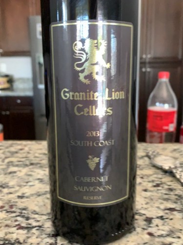 Granite Lion Cellars South Coast Reserve Cabernet Sauvignon Vivino US