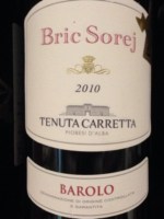 Tenuta Carretta Barolo Bric Sorej
