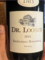 Dr. Loosen Kinheimer Rosenberg Riesling Dry GG