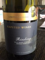 Gapsted Limited Release Single Vineyard Riesling