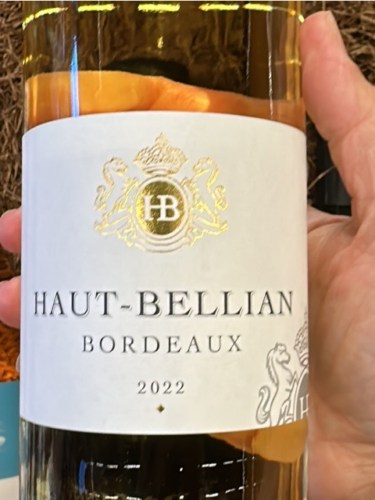 Château Haut Bellian (FR) Bordeaux Blanc | Vivino English