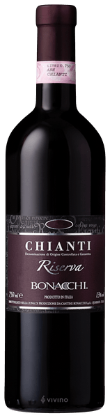 Vinho Bonacchi Tinto Seco Itália Riserva Sangiovese 2019 750ml