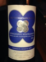 Vesztergombi Remete Bor Szekszárdi kékfrankos