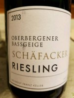 Franz Keller Oberbergener Bassgeige Schafacker Riesling