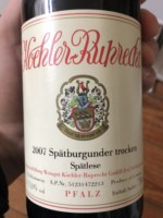 Koehler-Ruprecht Spätburgunder Spätlese Trocken