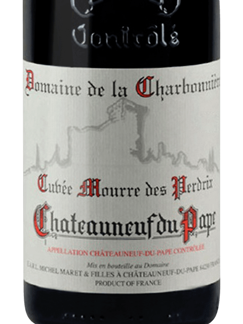 Chateauneuf-du-Pape, La Mourre des Perdrix, Domaine de la Charbonniere